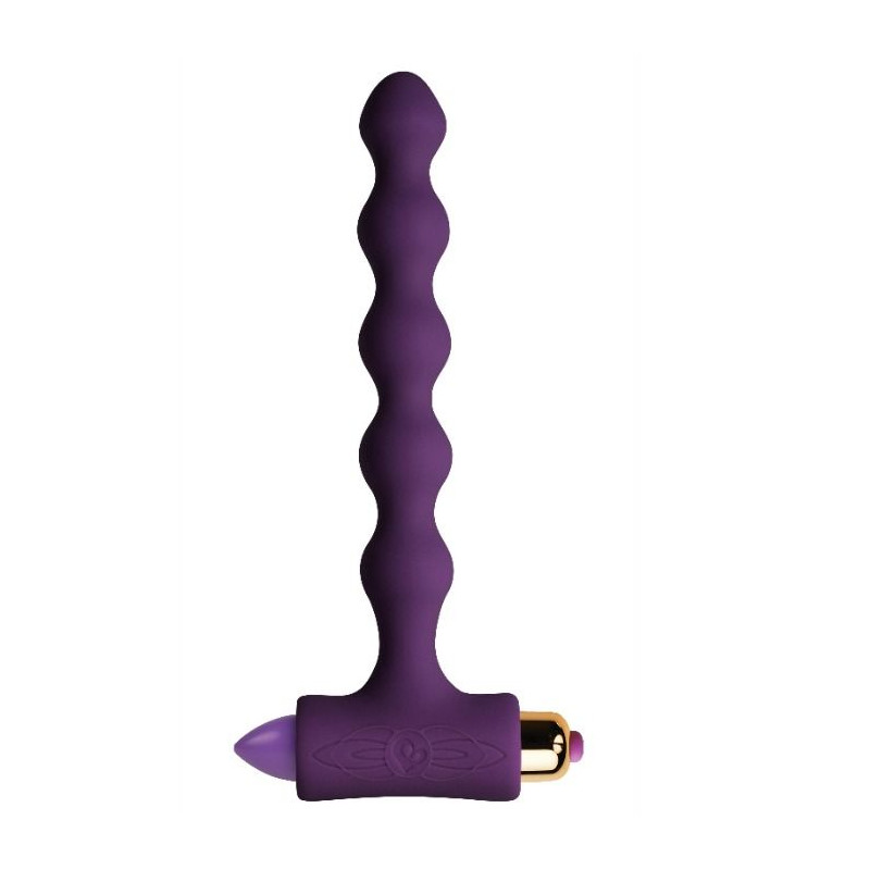 Rocks-Off - Plug Anal Avec Vibration Et Perles Riverles Petite Sensations